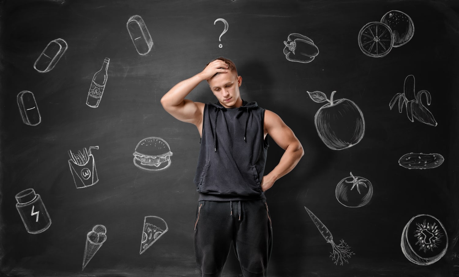 fit body deciding his low carb diet